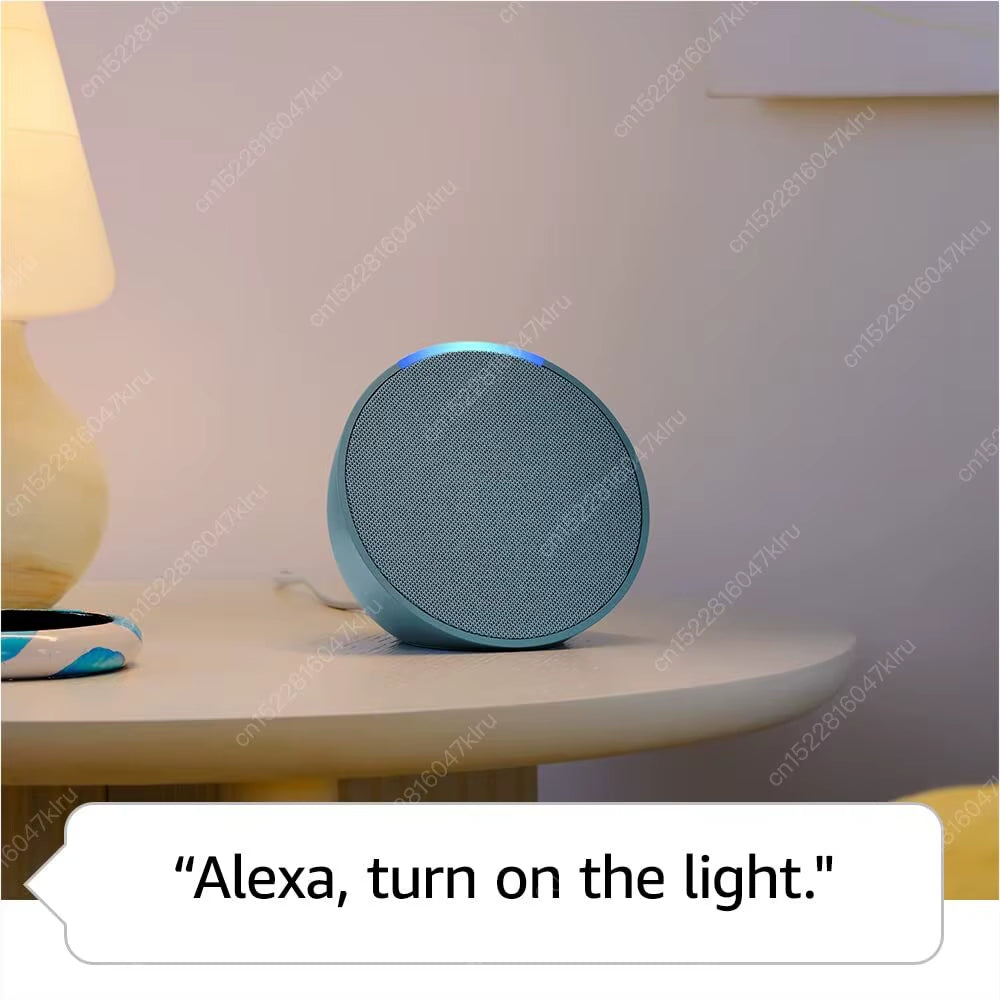 Best Seller Original Echo Pop Music and Smart Speaker Home Controls with Alexa